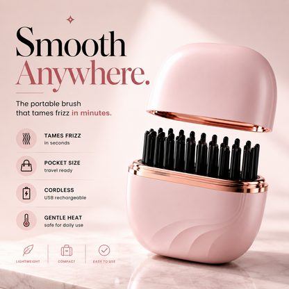 Portable Straightening Brush